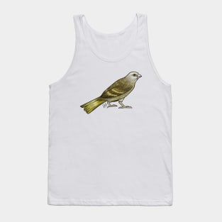 Bird - Canary - Green Tank Top